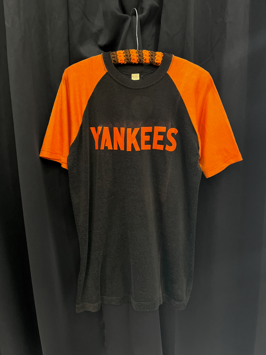 50s Russell Southern “Yankees” Two-Tone Durene Jersey Tee