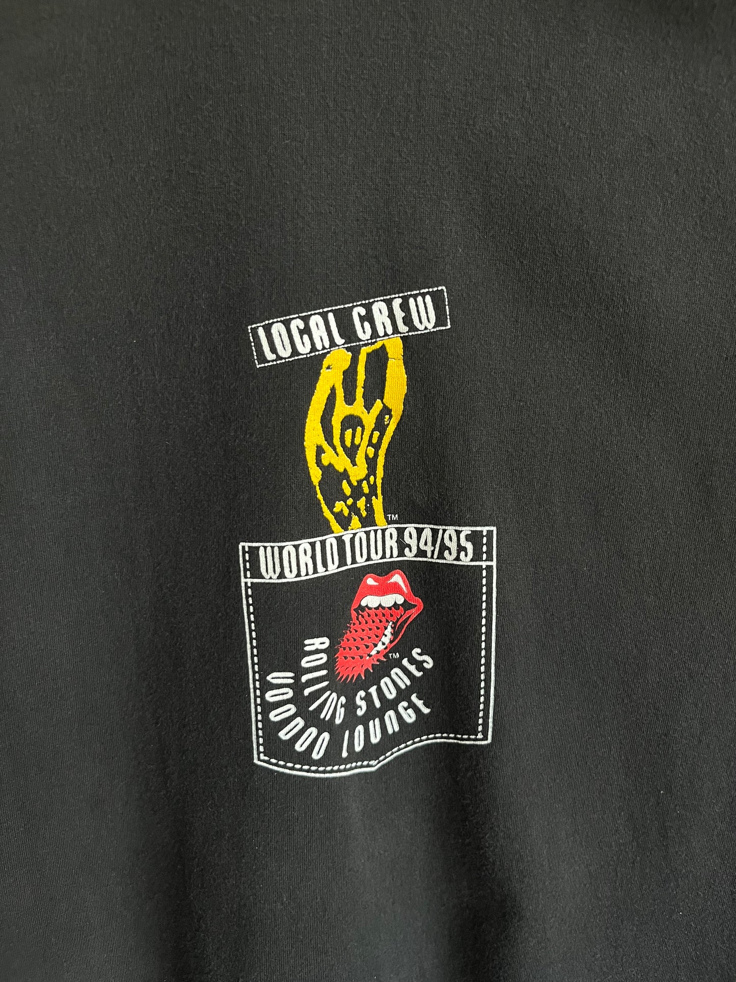 1994 Rolling Stones Voodoo Lounge Crew Tee