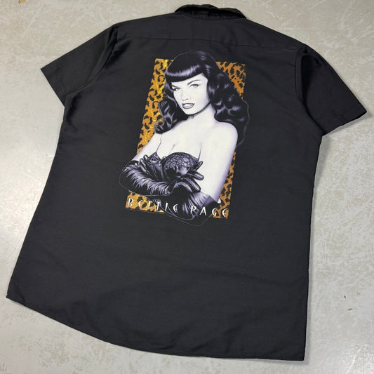 1998 Betty Page Dickies Shirt