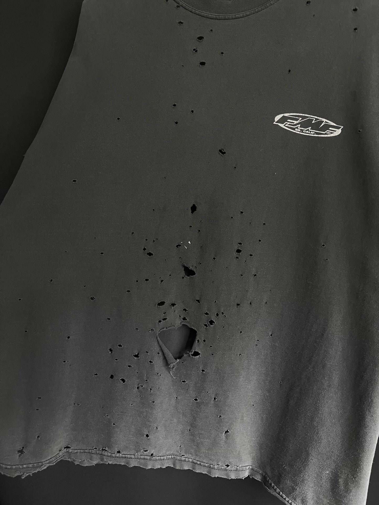 Y2K “Fast as F**k” Distressed Tee