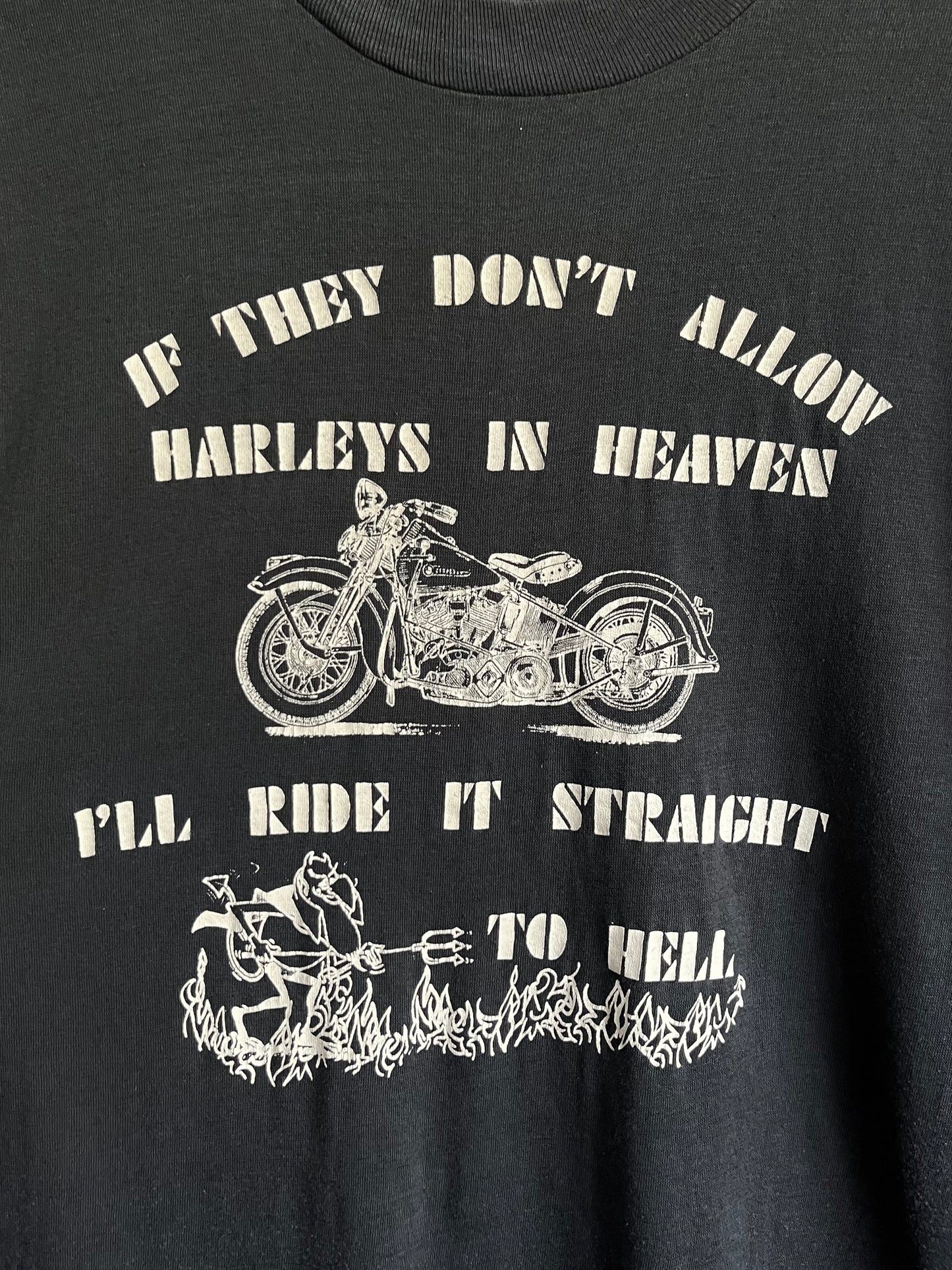 70s Harley “Heaven & Hell” Tee