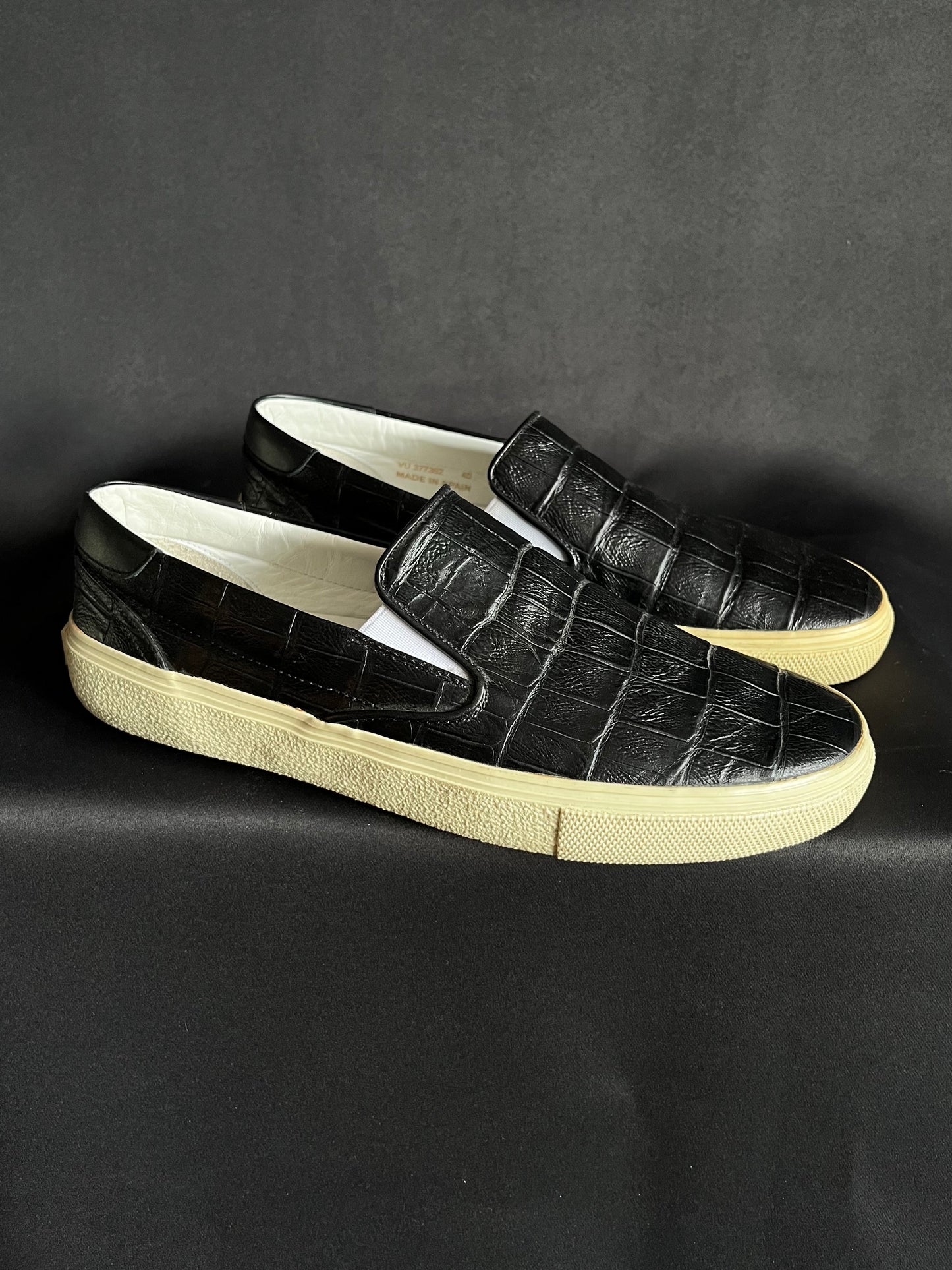 Saint Laurent “Croc Skate” Leather Slip On (7.5/8US)