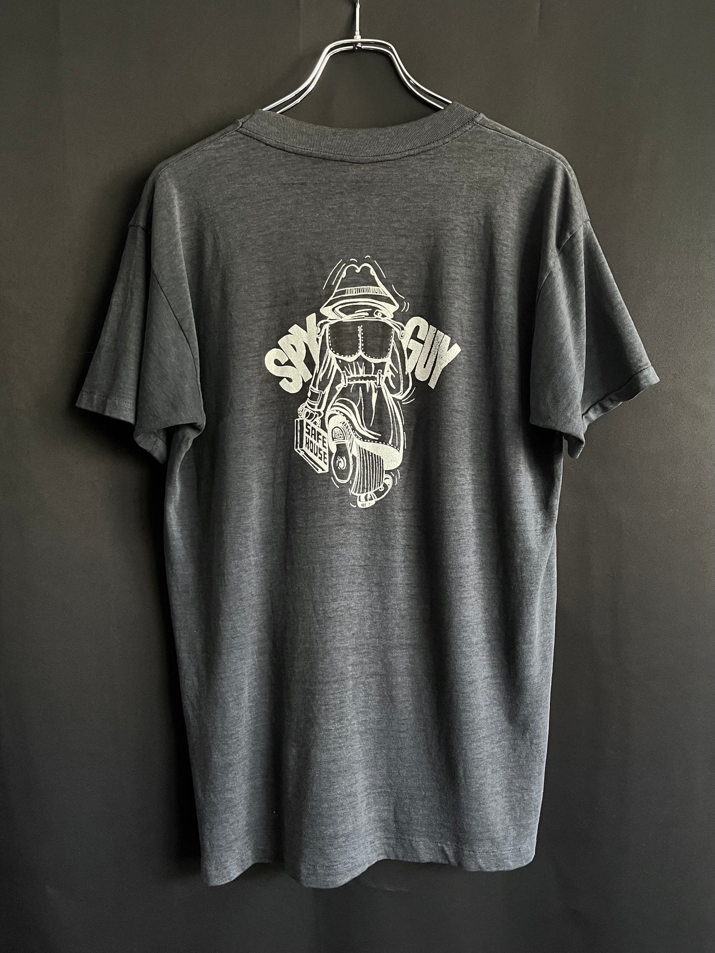 80s Sheer “Spy Guy” Reverse Tee