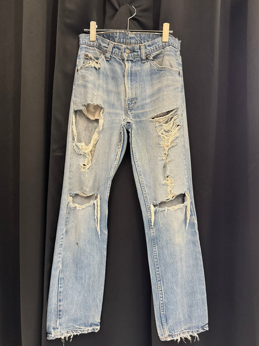 70s Thrashed Levi’s 501 (30W)