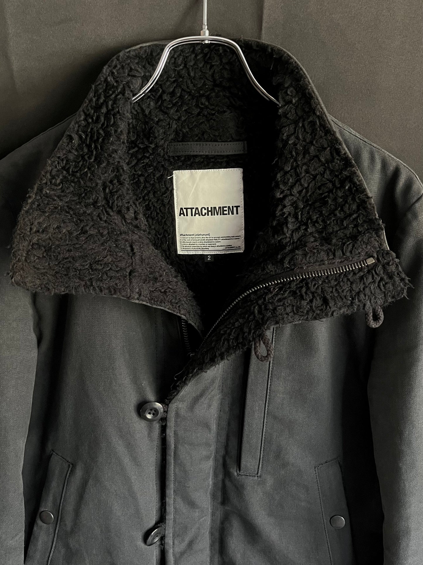 Kazuyuki Kumagai “Attachment” Moleskin Jacket (S/M)