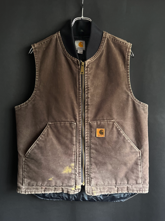 Carhartt Faded Chocolate Work Vest