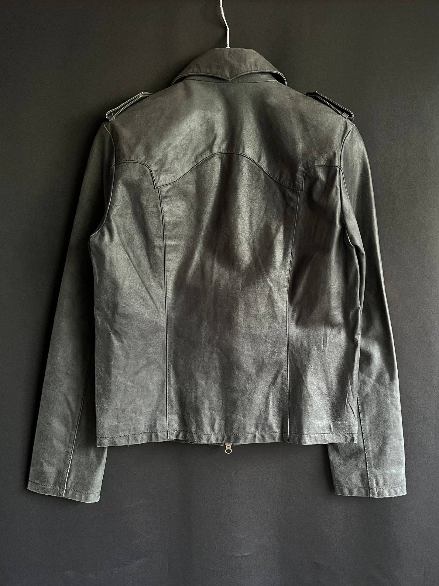 Obelisk JP Gill Paneled Leather Jacket