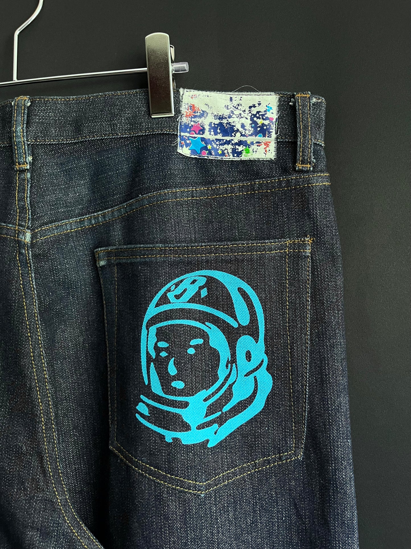 00’s BBC Ice Cream Running Dog Baggy Denim (38W)