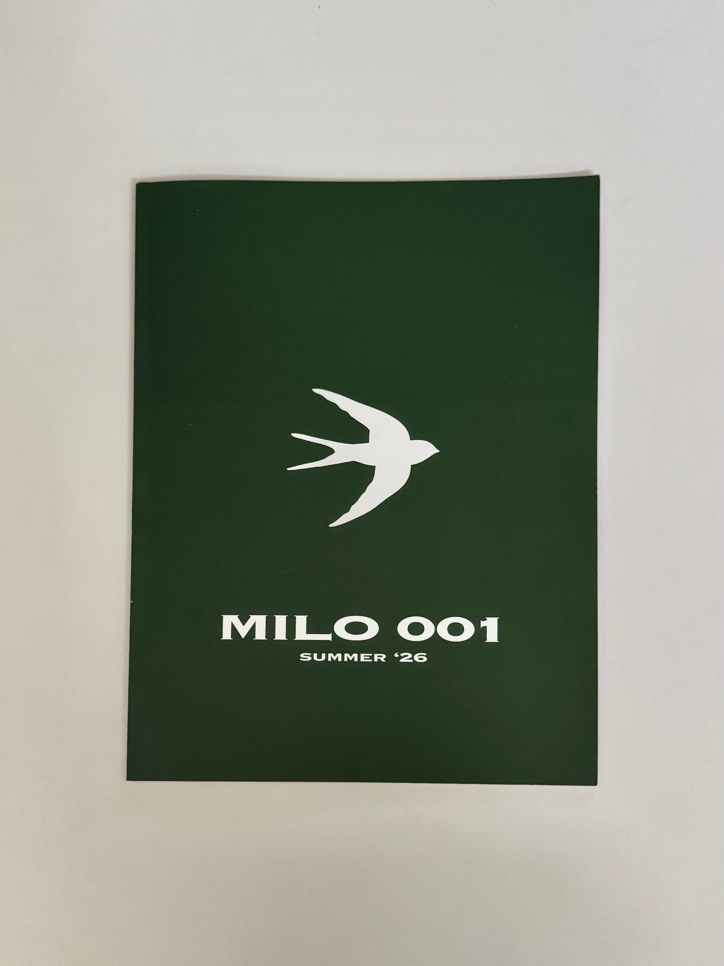 MILO zine 001 / SUMMER ‘26