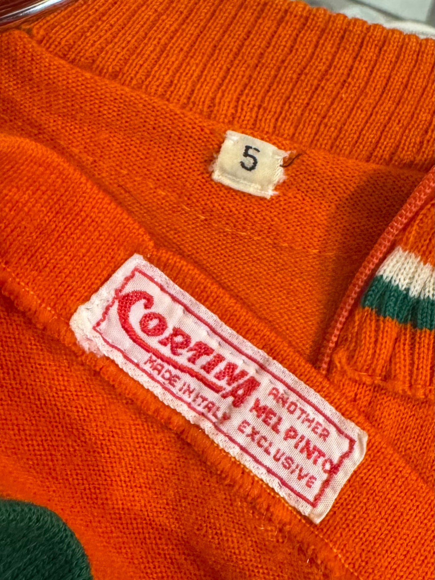 60s/70s Italian Tri-Tone Cycling Cargo Shirt (M/L)