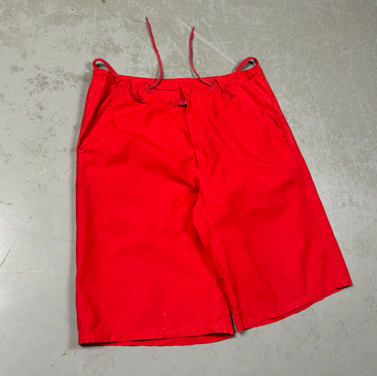 S/S 2000 Helmut Lang Deep Orange Shorts (29-31W) image 0