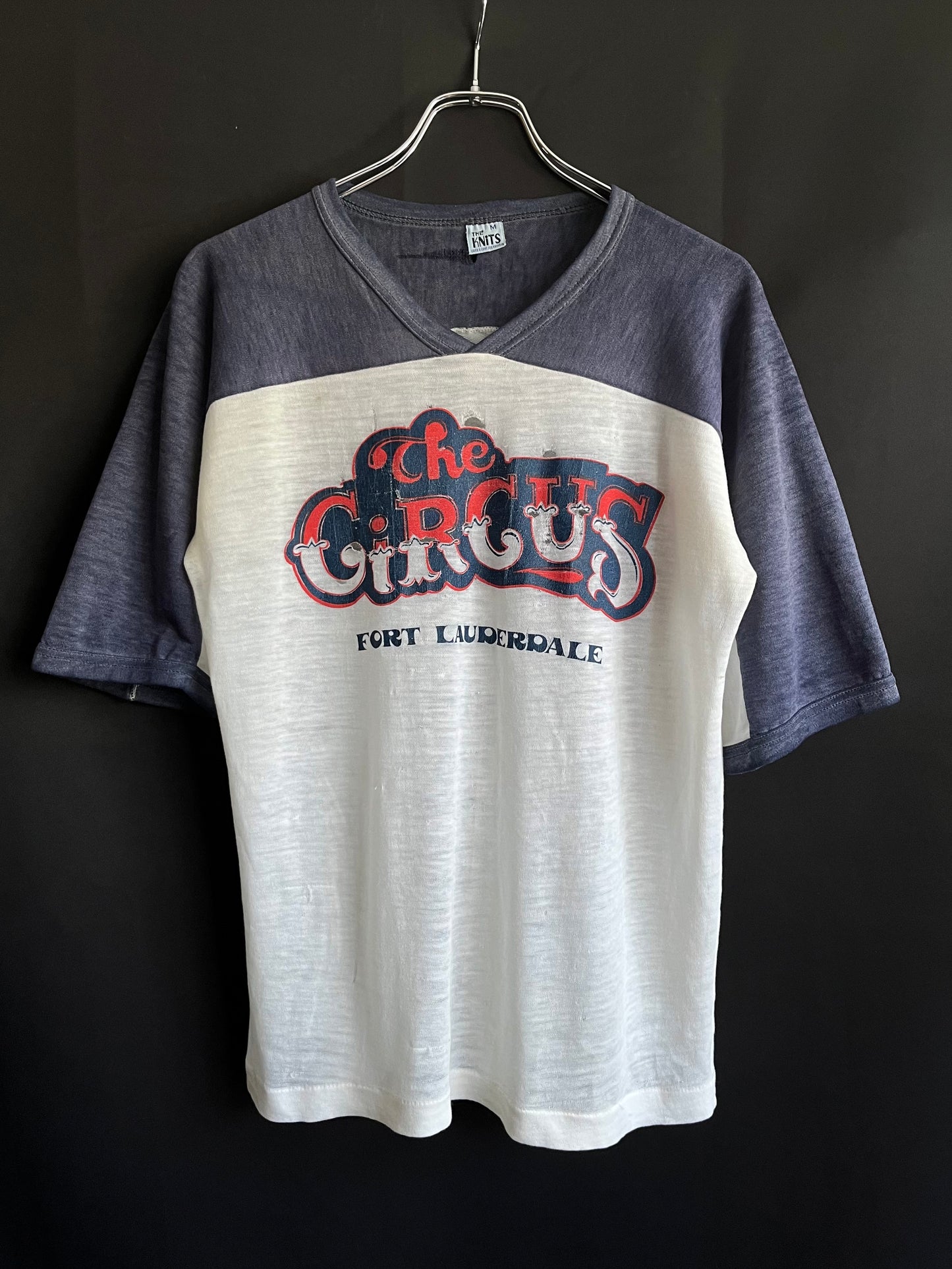70s/80s Sheer “The Circus” Jersey Tee