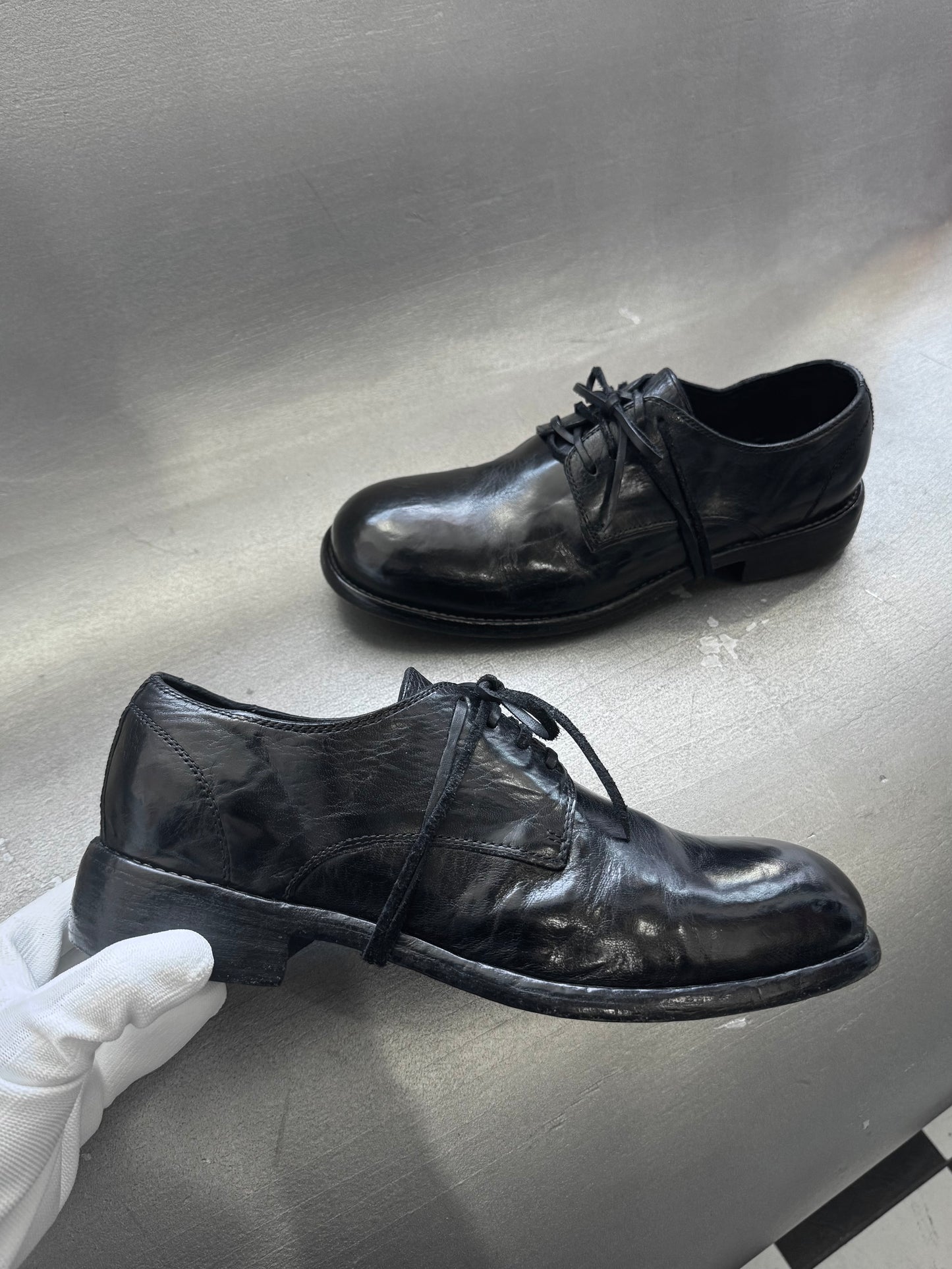 GUIDI Horse Leather Derby (EU 42 / US 9)