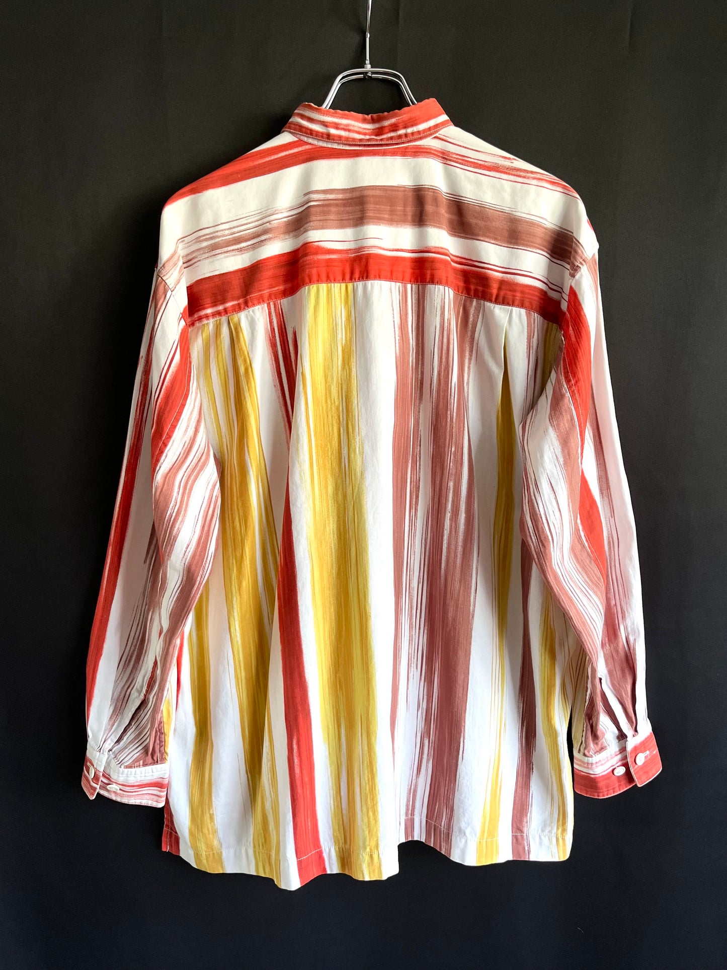 Issey Miyake Brush Stripe Button Down (sz. M/L)