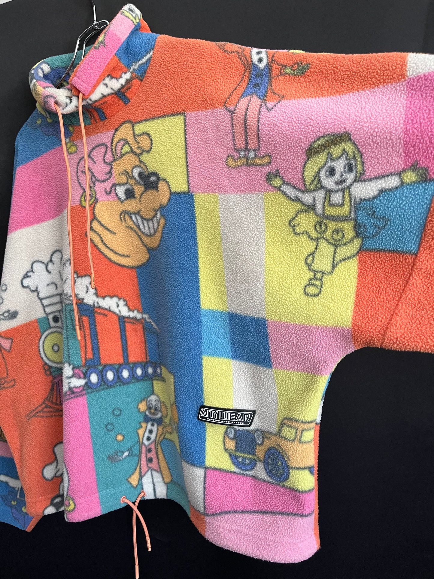 SS20 Martine Rose “Toon Batwing Fleece”