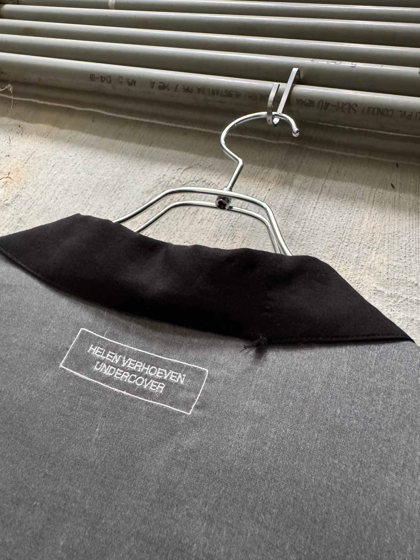 S/S ‘24 Undercover Helen Verhoeven Loop Collar Bowling Shirt