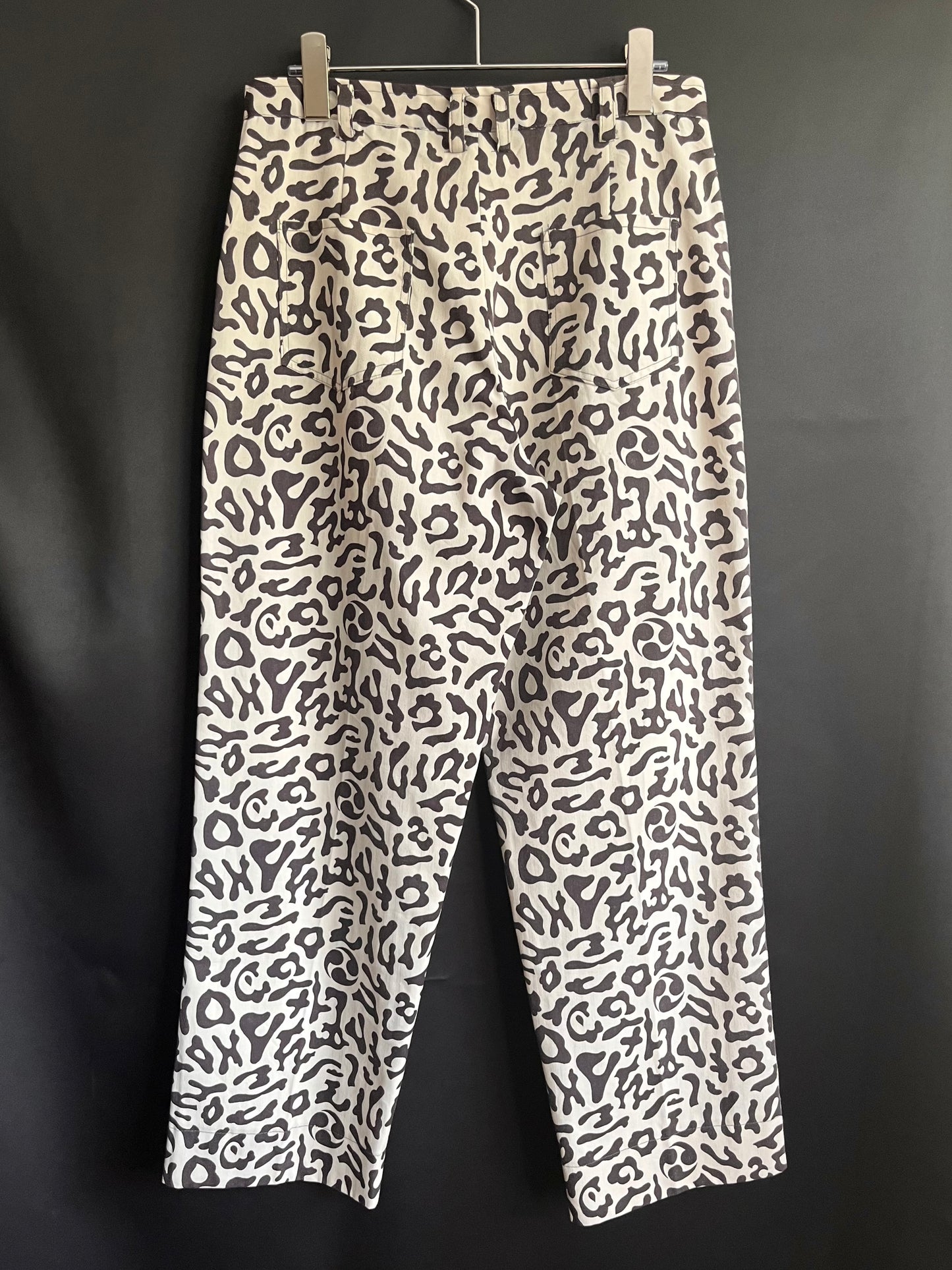 60/70s South Korean Winter Camo Fatigue Pants (29W)