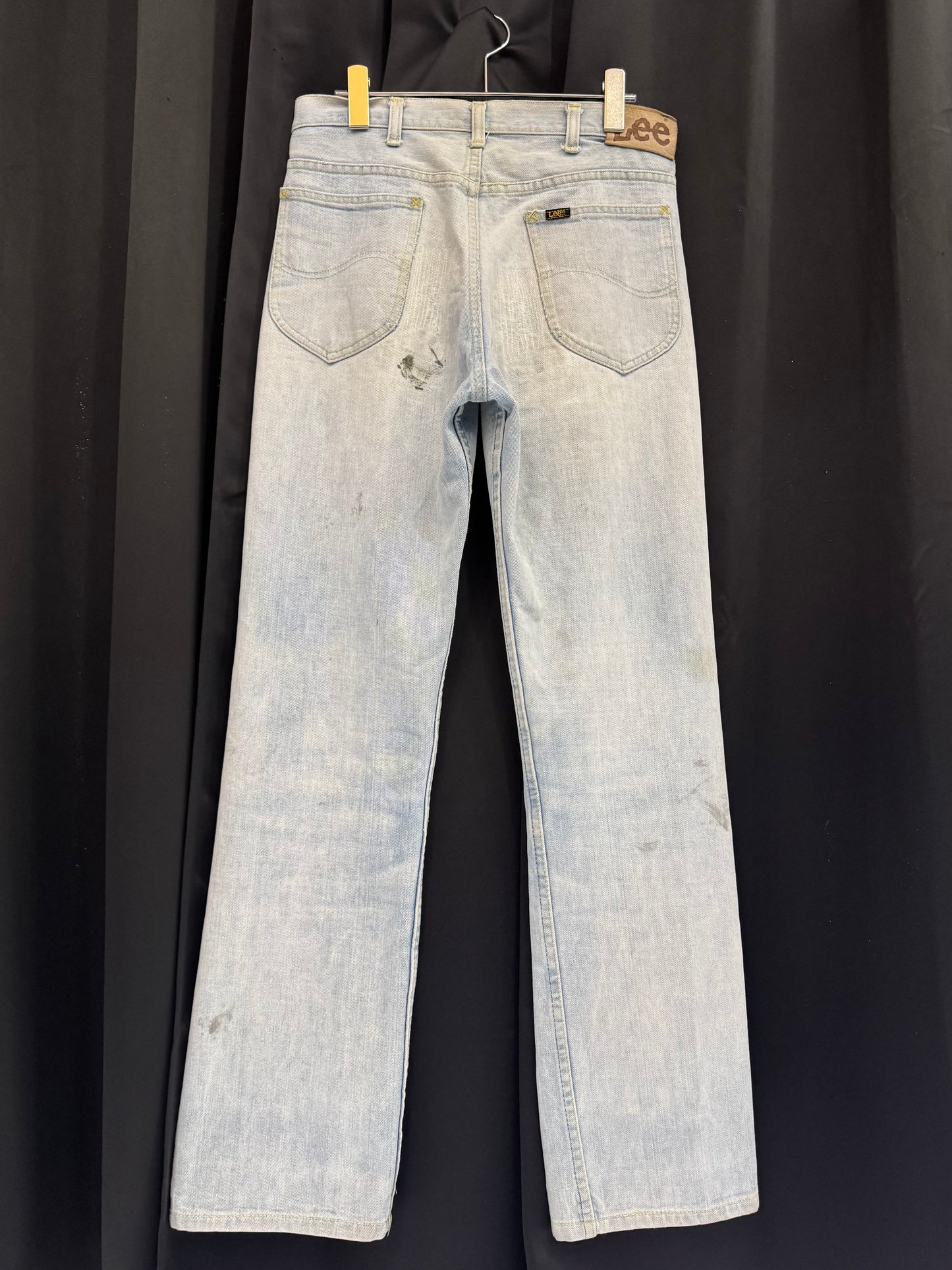 70s/80s Distressed & Repaired Lee Rider Denim (30W)