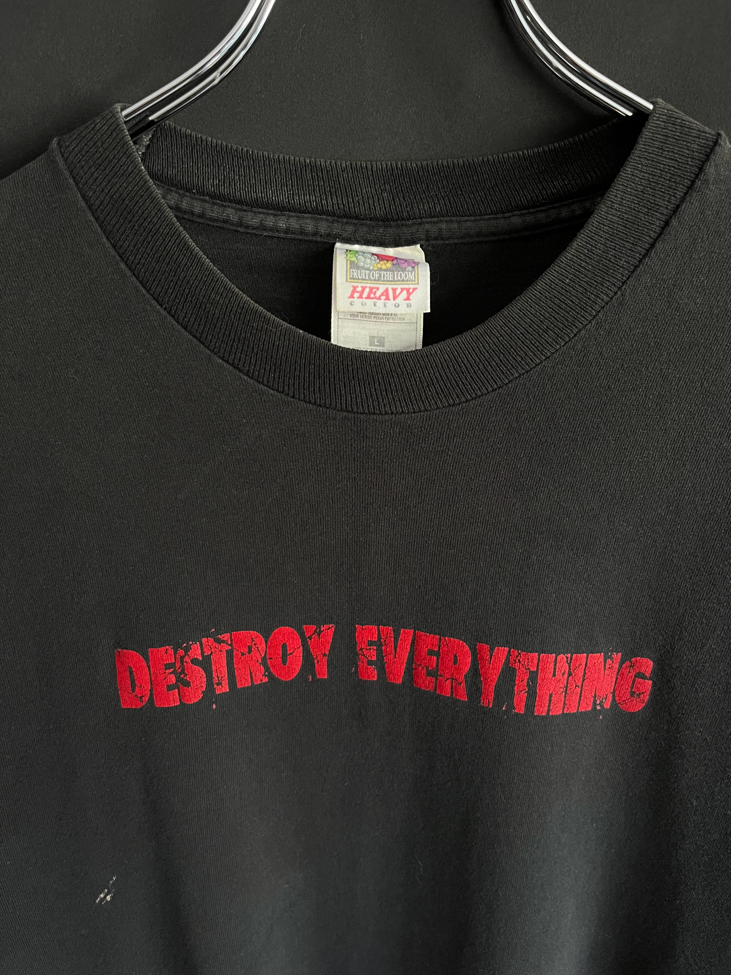 90s “Destroy Everything” SF Skateboards Thrashed Tee