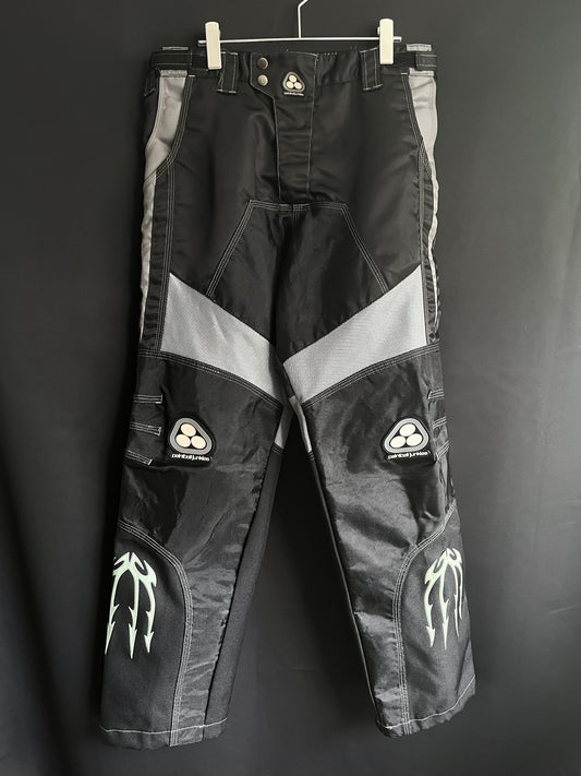 90s “Paintball Junkies” Moto Pants (35/36W)