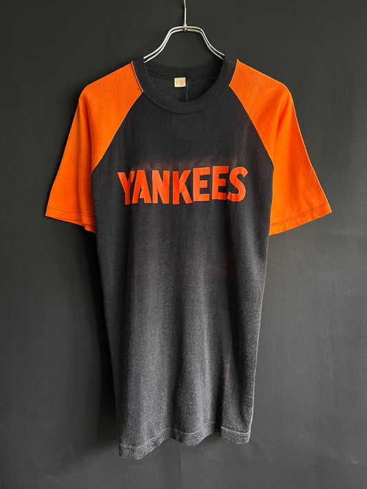 50s Russell Southern “Yankees” Two-Tone Durene Jersey Tee