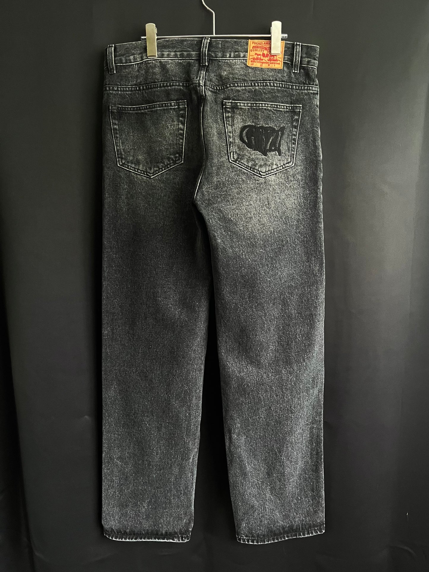 Fugazi Washed Baggy Denim