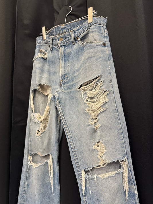 70s Thrashed Levi’s 501 (30W)