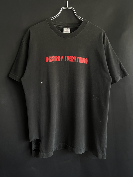 90s “Destroy Everything” SF Skateboards Thrashed Tee