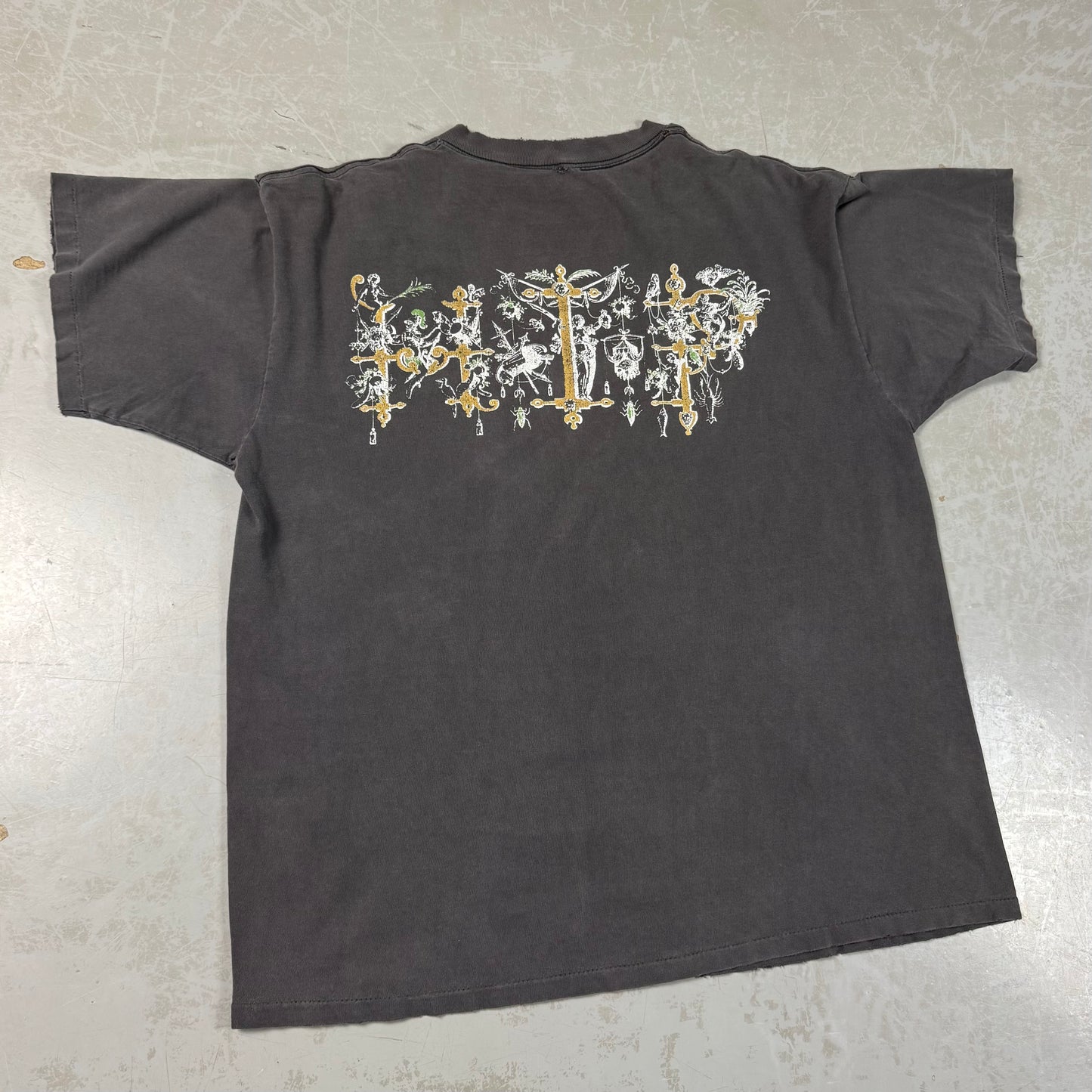 1993 Faded The Tragically Hip Gargoyle Brockum Band Tee