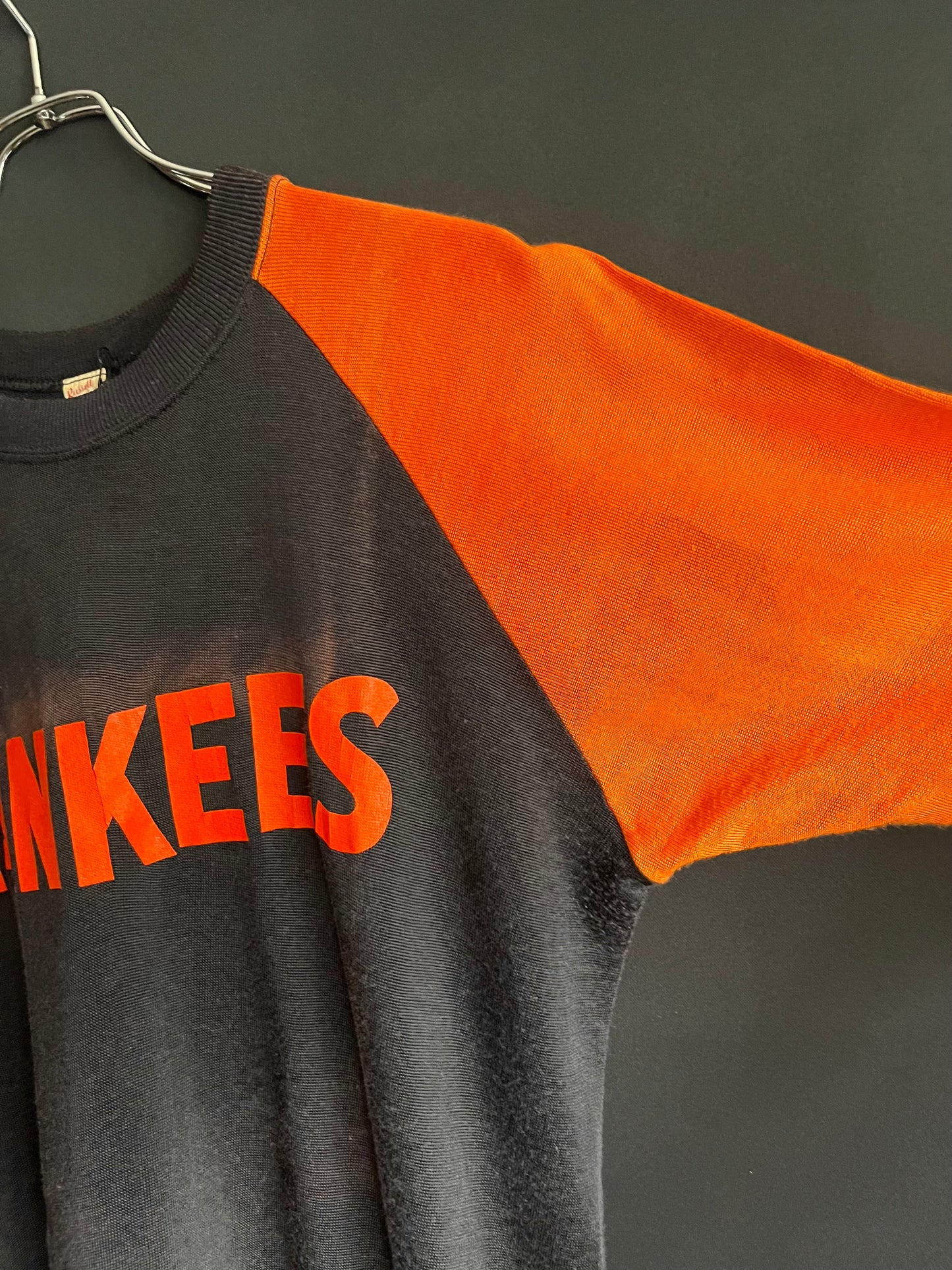 50s Russell Southern “Yankees” Two-Tone Durene Jersey Tee