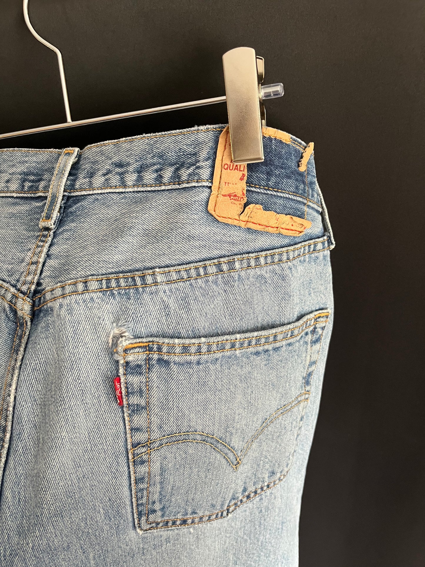 Early 00s Levi’s Thrashed 501