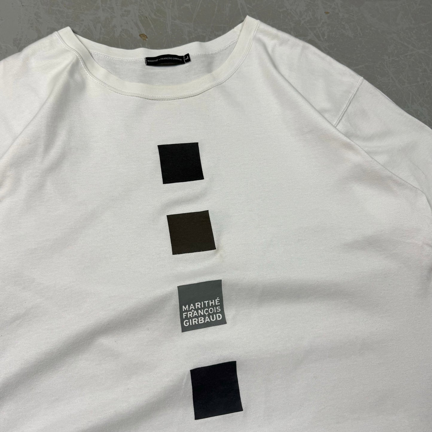 90s Girbaud Boxy Gradient Square Tee (S/M) image 2