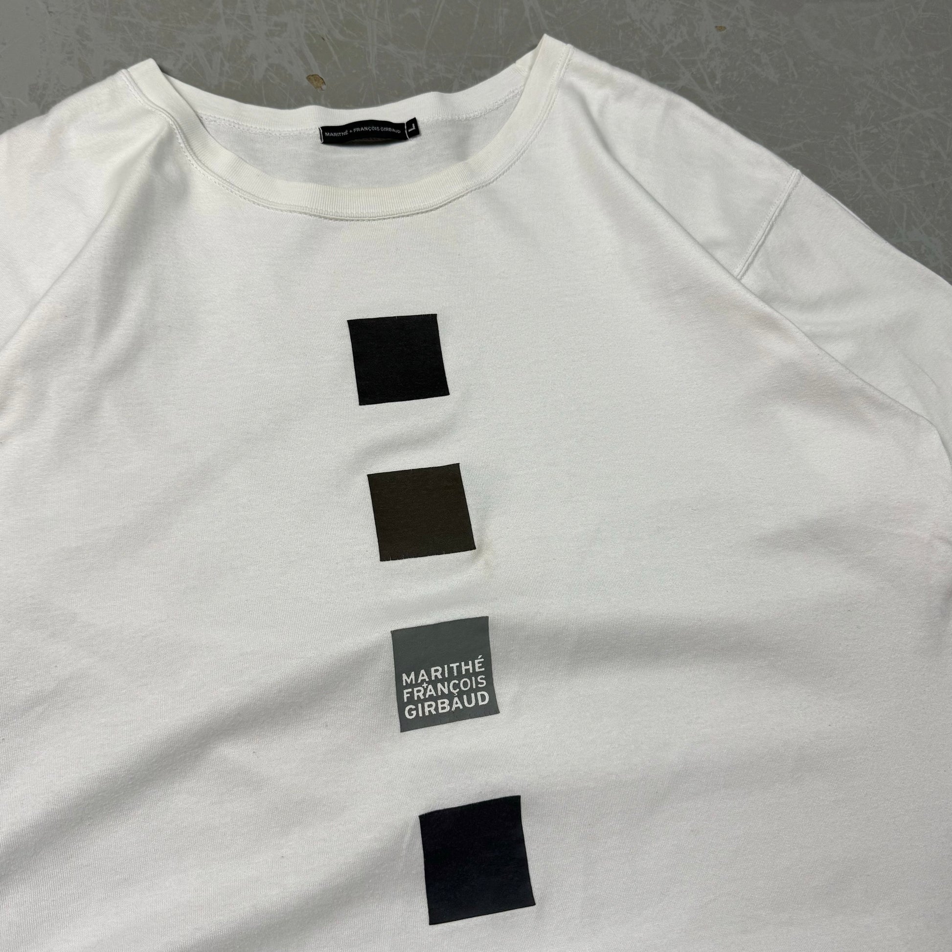 90s Girbaud Boxy Gradient Square Tee (S/M) image 2
